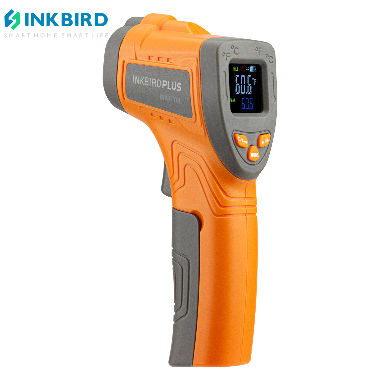 Industrial Laser Thermometer - Inkbird Laser Infrarouge Therye.com INK-IFT01 Sans