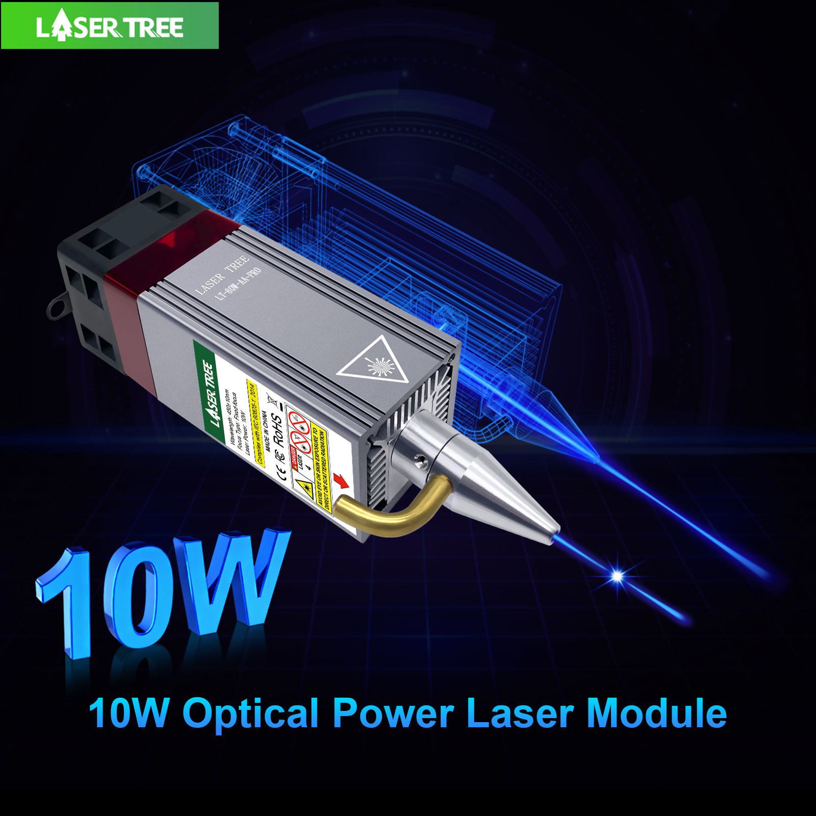 Industrial Laser Engraver - LASER Lanka E 5W 10W technologie