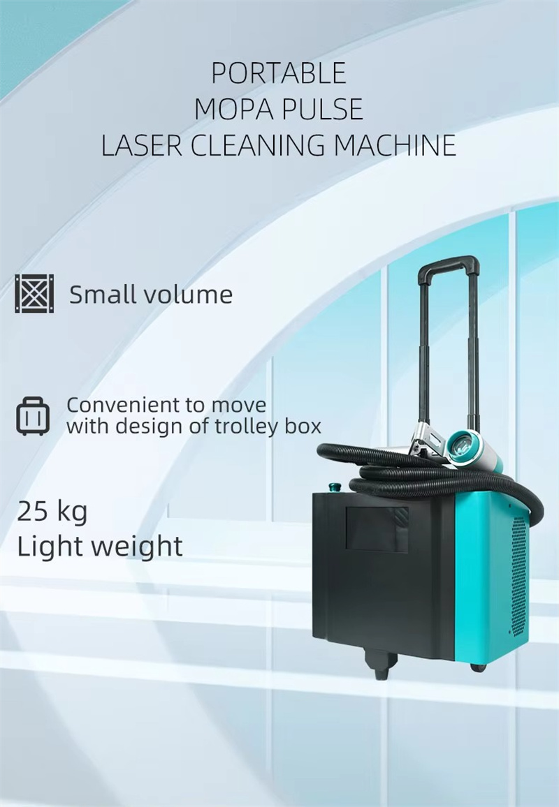 Portable Laser Rust Removal - Machine de nettoyage au laser à
