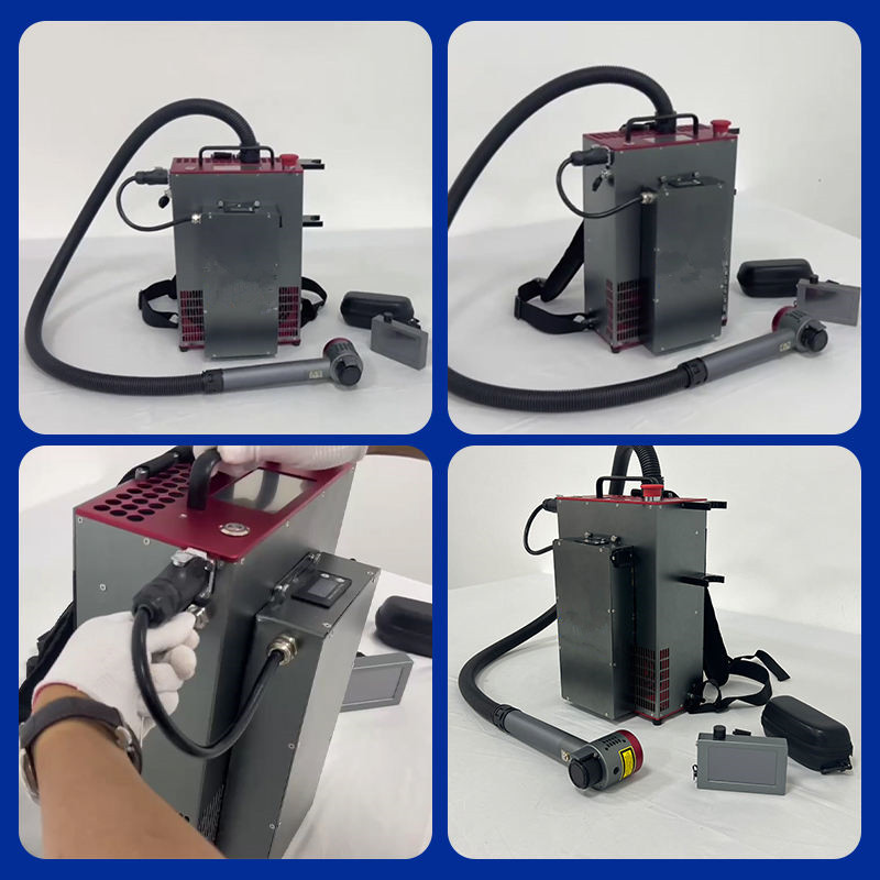 Industrial Laser Cleaning Machine Price - Nettoyeur Laser portatif pour sac à