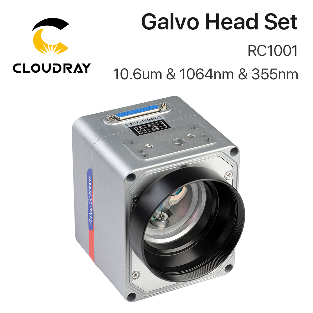 Galvo Scan Head - Cloudray-Ensemble de têtes de balayage laser