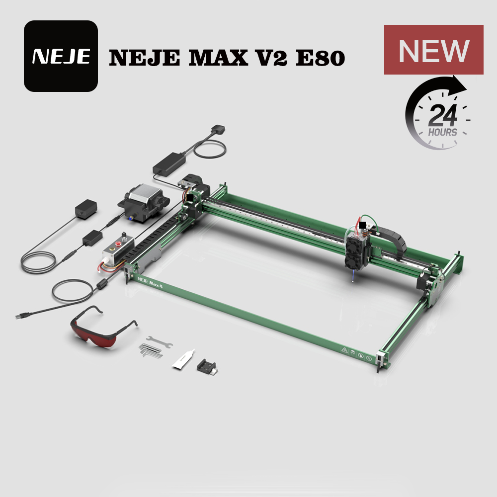 Industrial Laser Engraver - Graveur laser NEJE MAX V2 E80