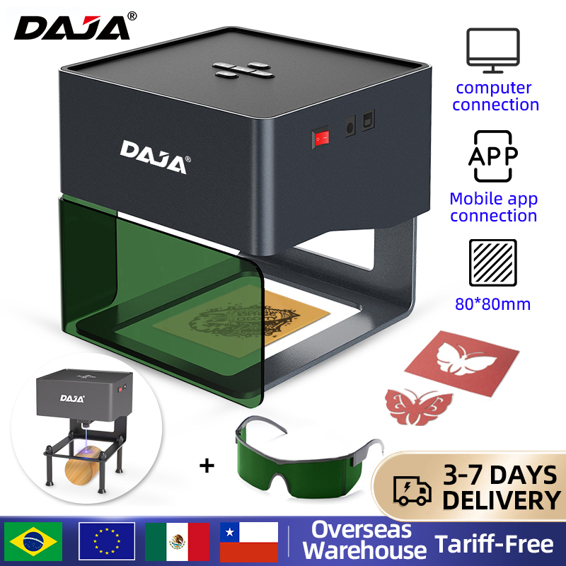 Industrial Laser Technology - DAJA DJ6 Mini graveur Laser Portable