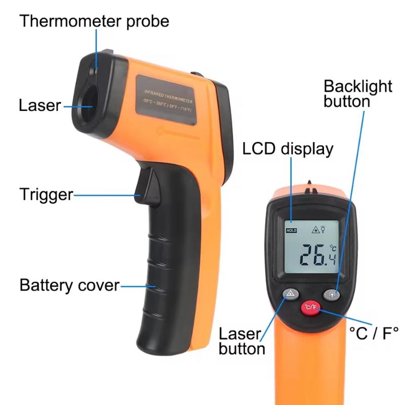 【BA】Infrarouge avec positionne - Industrial Laser Thermometer avis et prix