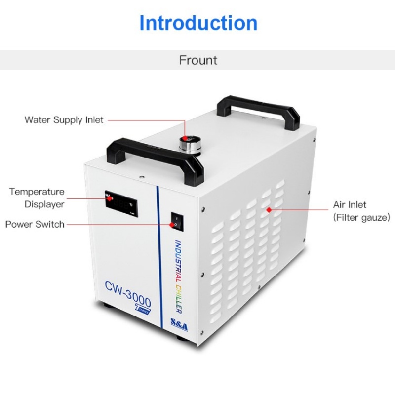 Bluetimes S & A CW3000 CW5000  - Industrial Laser Engraver avis et prix