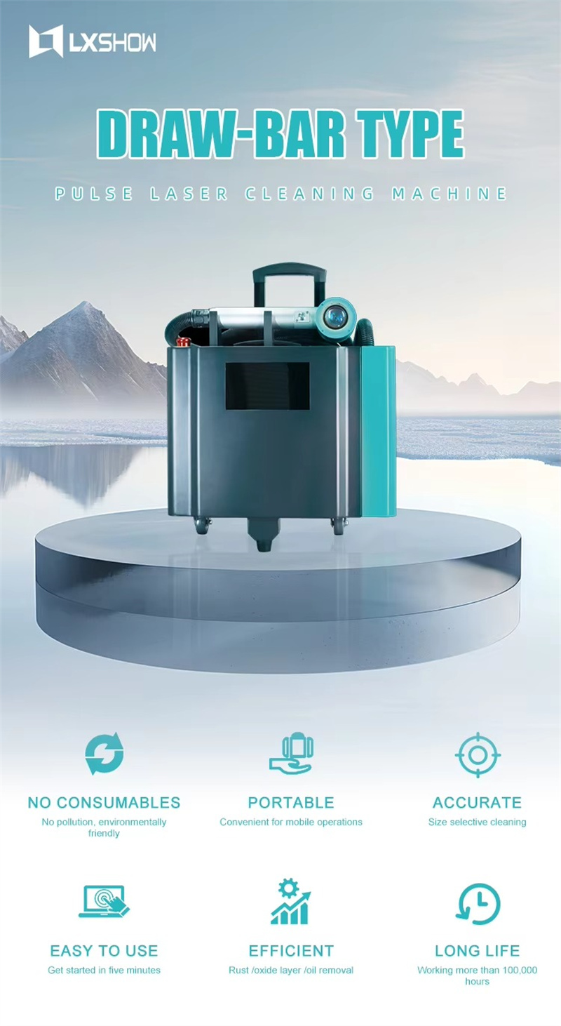 Machine de nettoyage laser por - Portable Laser Rust Removal avis et prix