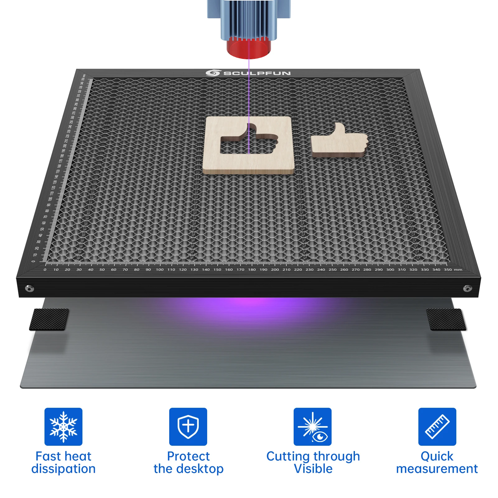 Graveur Laser lit de travail T - Honeycomb Laser Bed avis et prix