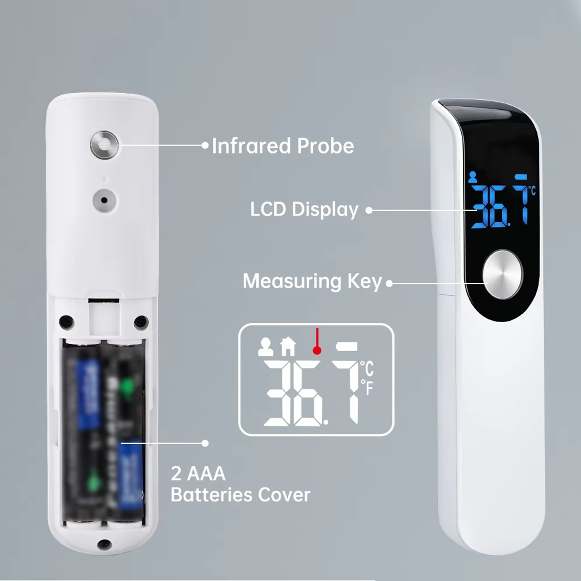 Thermomètre de fièvre infrarou - Industrial Laser Thermometer avis et prix