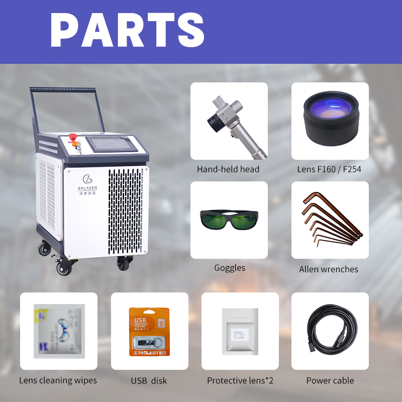 Bing Yan Pulse Industries Mach - Industrial Laser Cleaning Machine Price avis et prix